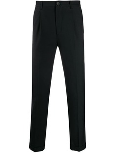 PS Paul Smith зауженные брюки строгого кроя