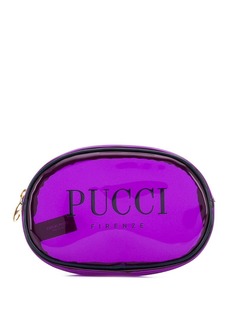 Emilio Pucci косметичка с принтом логотипа