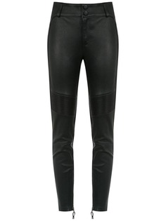 Tufi Duek panelled leather pants