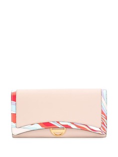 Emilio Pucci кошелек с клапаном и отделкой