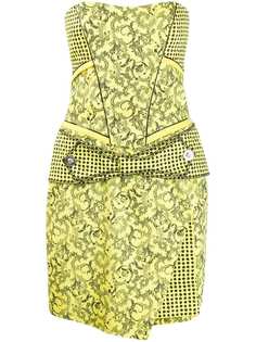 Versace Vintage платье с принтом Barocco