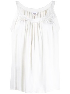 Yves Saint Laurent Vintage плиссированный топ 1970-х годов