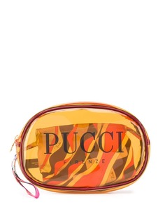 Emilio Pucci косметичка с принтом логотипа