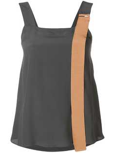 Alysi топ с декоративным ремешком