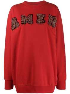 Amen джемпер с бусинами