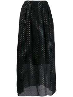 LAutre Chose юбка макси с эффектом металлик