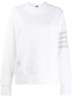 Thom Browne толстовка в технике пэчворк с полосками 4-Bar