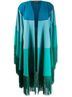 Gianluca Capannolo пальто с бахромой