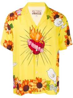 Pleasures рубашка с открытым воротником