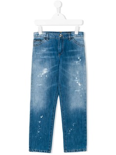 Dolce & Gabbana Kids джинсы прямого кроя