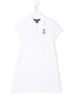 Ralph Lauren Kids платье с воротником-поло