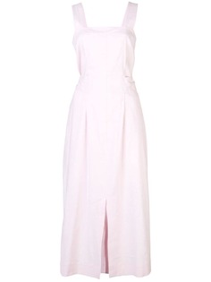 Vince платье с квадратным вырезом