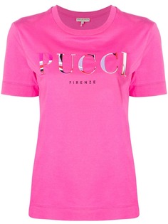 Emilio Pucci футболка Burle с логотипом