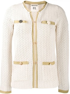 Semicouture блейзер в технике кроше