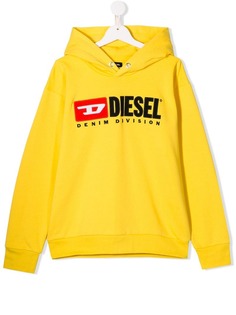 Diesel Kids толстовка Sdivision Over с капюшоном