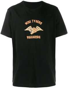 Maharishi футболка с вышивкой
