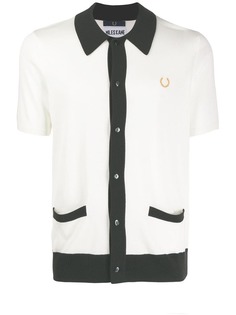 Fred Perry рубашка с контрастной отделкой