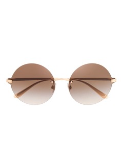 Dolce & Gabbana Eyewear солнцезащитные очки в круглой оправе