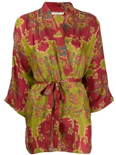 Mes Demoiselles кимоно с поясом и цветочным принтом