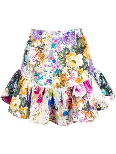 Forte Dei Marmi Couture юбка мини с цветочным принтом