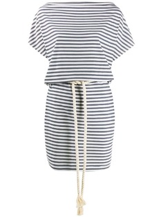 Ea7 Emporio Armani короткое платье в полоску