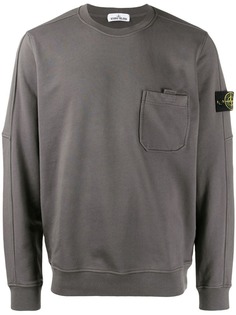 Stone Island толстовка с нагрудным карманом