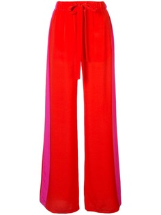 Dvf Diane Von Furstenberg брюки широкого кроя с кулиской