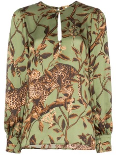 Johanna Ortiz Gifts of Nature printed blouse