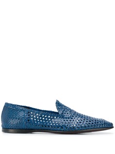 Dolce & Gabbana woven loafers