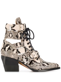 Chloé ботинки Rylee с вырезными деталями