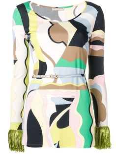 Emilio Pucci топ с пайетками