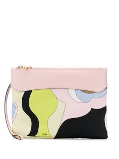 Emilio Pucci клатч с принтом