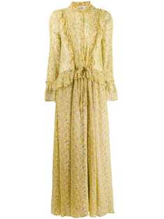 Zadig&Voltaire платье Roma Anemone с цветочным принтом