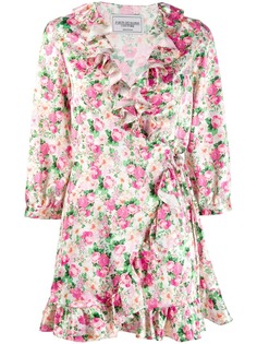 Forte Dei Marmi Couture платье с запахом и цветочным принтом