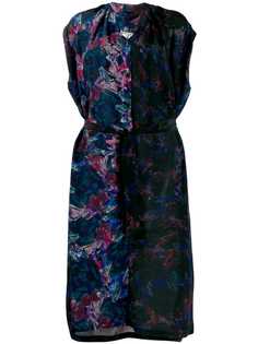 Anntian платье-рубашка с принтом