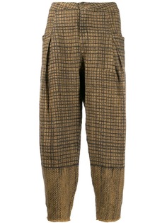 Transit зауженные брюки в клетку