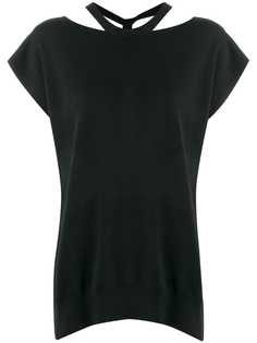 MRZ трикотажный топ с завязкой