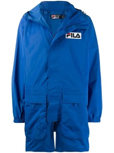 Fila парка с нашивкой-логотипом