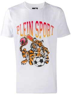 Plein Sport футболка с принтом