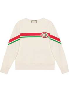 Gucci толстовка с принтом GG