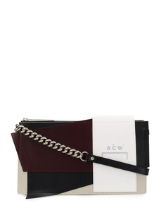 A-Cold-Wall* colour block crossbody bag