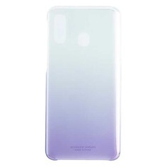 Чехол (клип-кейс) SAMSUNG Gradation Cover, для Samsung Galaxy A40, фиолетовый [ef-aa405cvegru]