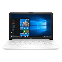 Ноутбук HP 15-db0408ur, 15.6&quot;, AMD A9 9425 3.1ГГц, 4Гб, 500Гб, AMD Radeon R5, Windows 10, 6TA16EA, белый