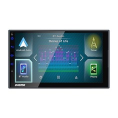 Автомагнитола Digma DCR-600 2DIN 4x50Вт