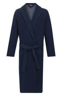 Хлопковый халат с поясом BOSS