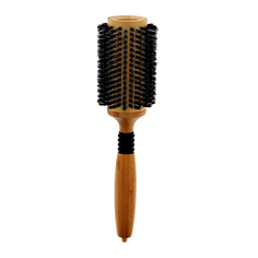 Брашинг для волос LADY PINK большой Натуральная щетина с деревянной ручкой