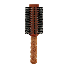 Брашинг для волос LADY PINK с натуральной щетиной пробковая ручка