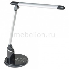 Настольная лампа офисная TLD-517 Silver-Black/LED/900Lm/2700-6400K/Dimmer Uniel