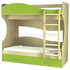 Кровать двухъярусная Комби МН-211-06 Мебель Неман