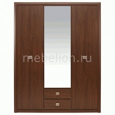 Шкаф платяной Коен SZF 3D2S/163 Black Red White